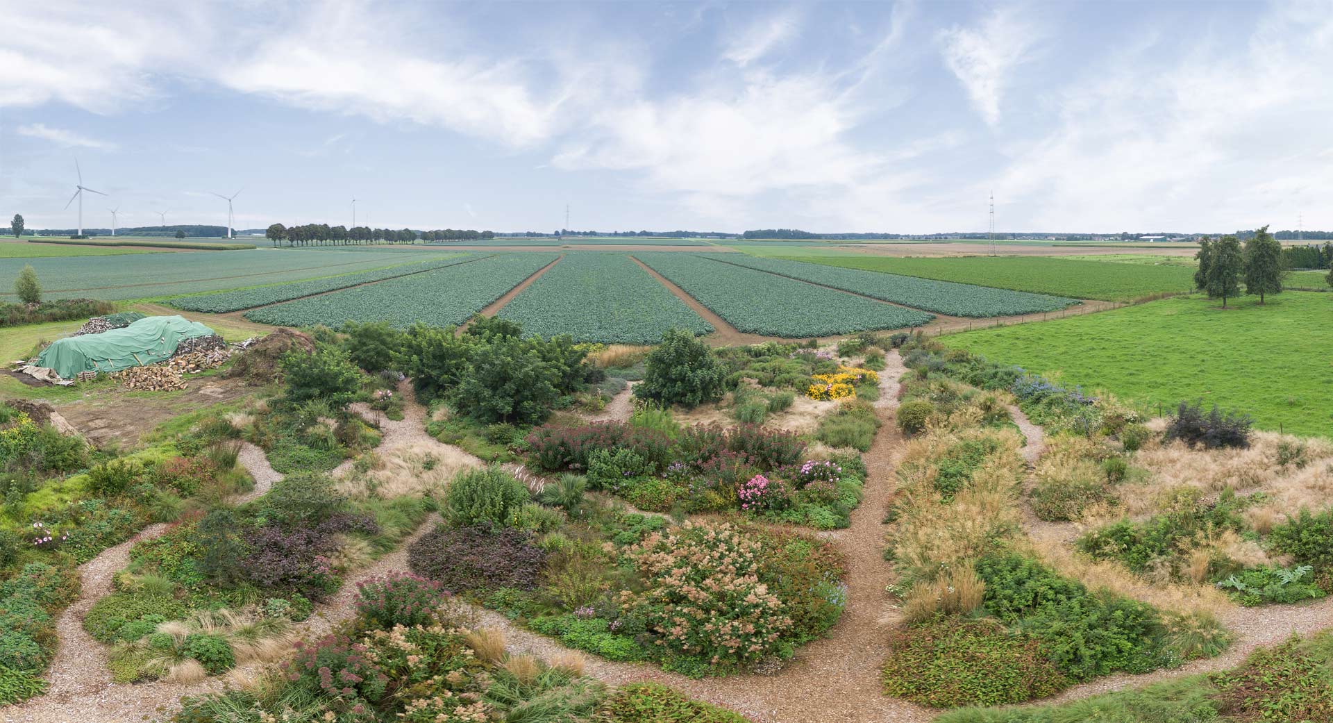 Panoramablick vom Garten Alst in 2015 (Foto: Stephan Bürger)