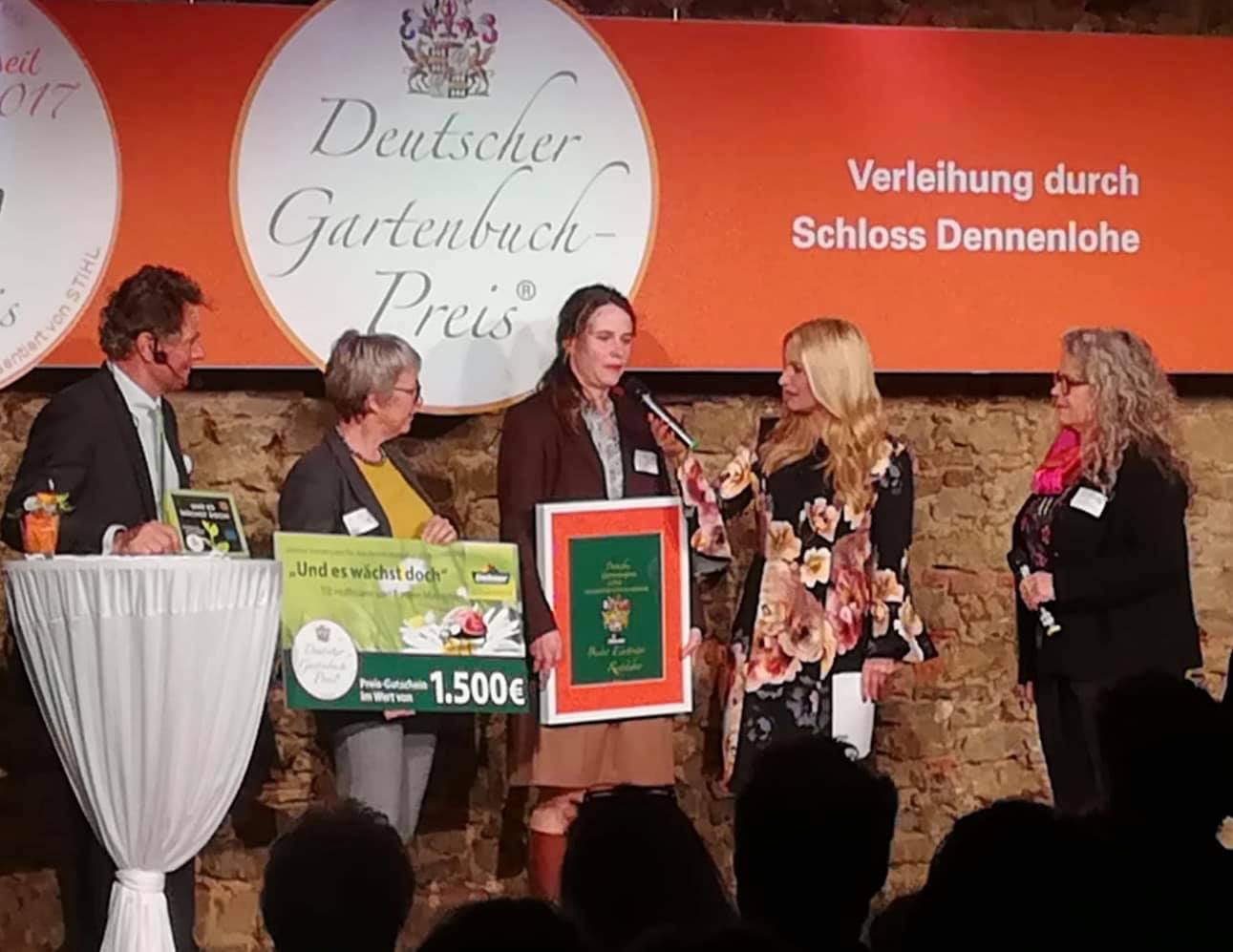 1. Platz Bestes Einsteiger-Gartenbuch Deutscher Gartenbuchpreis